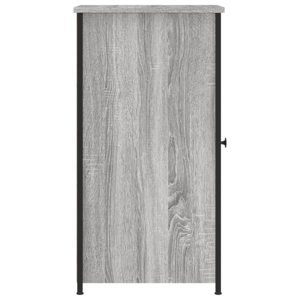 vidaXL Nattbord 2 stk grå sonoma 32x42x80 cm konstruert tre