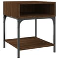 Miniatyrbillede 4 af 11: vidaXL sengeborde 2 stk. 40x41x50 cm brun egetræsfarve