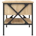 Pikkukuva 8 / 11: vidaXL Yöpöydät 2 kpl Sonoma-tammi 40x42x45 cm tekninen puu