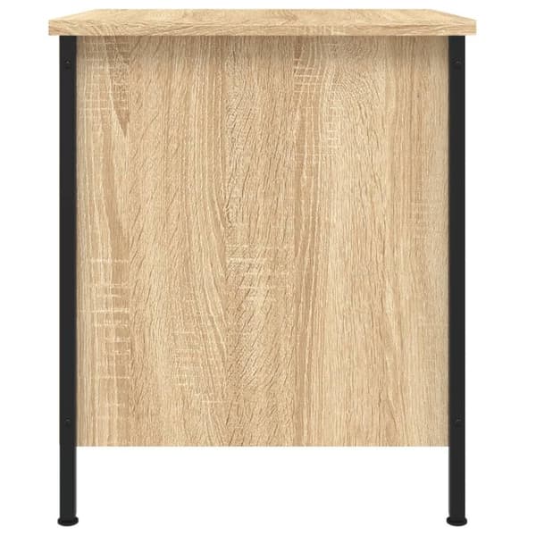 vidaXL Yöpöydät 2 kpl Sonoma-tammi 40x42x50 cm tekninen puu