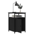 Miniatyrbillede 5 af 11: vidaXL sengeborde 2 stk. 40x42x60 cm konstrueret træ sort