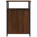 Miniatyrbilde 8 av 11: vidaXL Nattbord 2 stk brun eik 40x42x60 cm konstruert tre