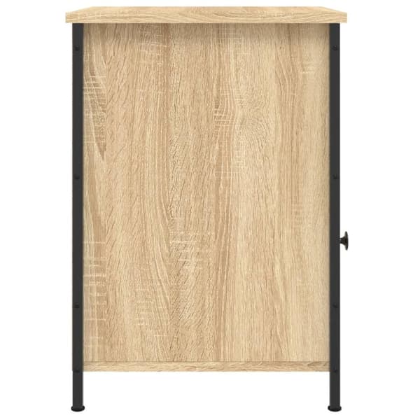 vidaXL Nattbord 2 stk sonoma eik 40x42x60 cm konstruert tre