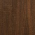 Miniatyrbilde 10 av 11: vidaXL Nattbord 2 stk brun eik 30x60x60 cm konstruert tre