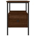 Miniatyrbilde 7 av 11: vidaXL Nattbord 2 stk brun eik 34x36x50 cm konstruert tre