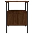 Miniatyrbilde 8 av 11: vidaXL Nattbord 2 stk brun eik 34x36x50 cm konstruert tre