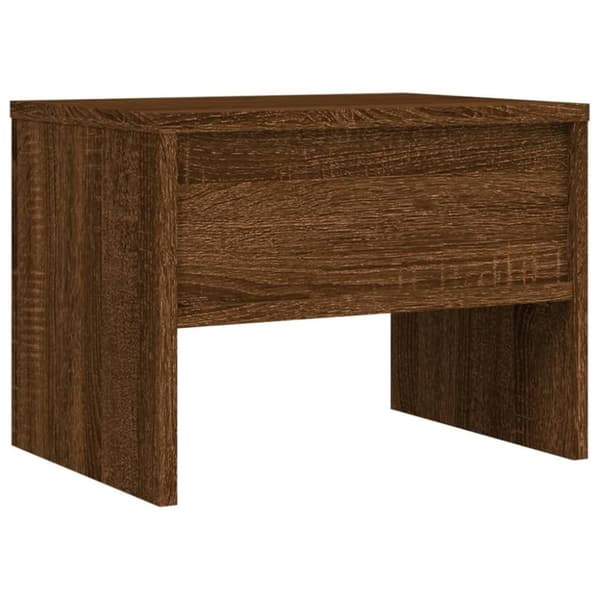 vidaXL Yöpöytä ruskea tammi 40x30x30 cm tekninen puu