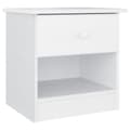 Miniatyrbillede 3 af 9: vidaXL sengebord ALTA 41x35x41 cm massivt fyrretræ hvid