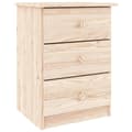 Miniatyrbild 3 av 11: vidaXL Sängbord ALTA 41x35x55,5 cm massiv furu