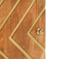 Miniatyrbilde 9 av 11: vidaXL Nattbord brun og svart 50x33x60 cm heltre mango