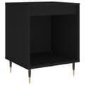 Miniatyrbillede 1 af 10: vidaXL sengebord 40x35x50 cm konstrueret træ sort