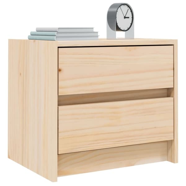 vidaXL Nattbord 40x31x35,5 cm heltre furu