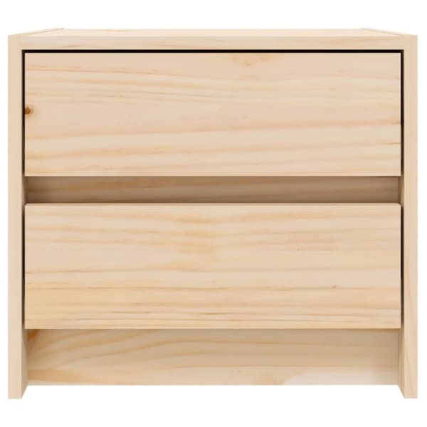 vidaXL Nattbord 40x31x35,5 cm heltre furu