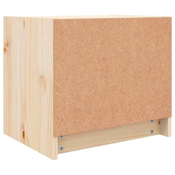vidaXL Nattbord 40x31x35,5 cm heltre furu