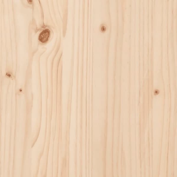 vidaXL sengebord 40x31x35,5 cm massivt fyrretræ