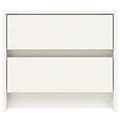 Miniatyrbilde 5 av 10: vidaXL Nattbord hvit 40x31x35,5 cm heltre furu