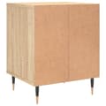 Pikkukuva 7 / 11: vidaXL Yöpöydät 2 kpl Sonoma-tammi 40x35x50 cm tekninen puu