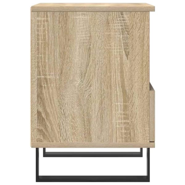 vidaXL Nattbord 2 stk sonoma eik 40x35x50 cm konstruert tre