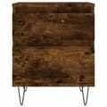 Miniatyrbilde 6 av 11: vidaXL Nattbord 2 stk røkt eik 40x35x50 cm konstruert tre
