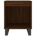 Miniatyrbillede 5 af 11: vidaXL sengeborde 2 stk. 40x35x50 cm brun egetræsfarve