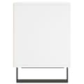 Miniatyrbilde 5 av 10: vidaXL Nattbord hvit 40x35x50 cm konstruert tre