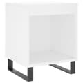 Miniatyrbilde 1 av 10: vidaXL Nattbord hvit 40x35x50 cm konstruert tre