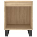 Pikkukuva 5 / 11: vidaXL Yöpöydät 2 kpl Sonoma-tammi 40x35x50 cm tekninen puu