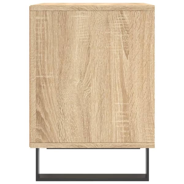 vidaXL Yöpöydät 2 kpl Sonoma-tammi 40x35x50 cm tekninen puu