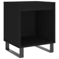 Miniatyrbillede 4 af 11: vidaXL sengeborde 2 stk. 40x35x50 cm konstrueret træ sort
