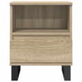 Miniatyrbillede 5 af 11: vidaXL sengebord 40x35x50 cm konstrueret træ sonoma-eg