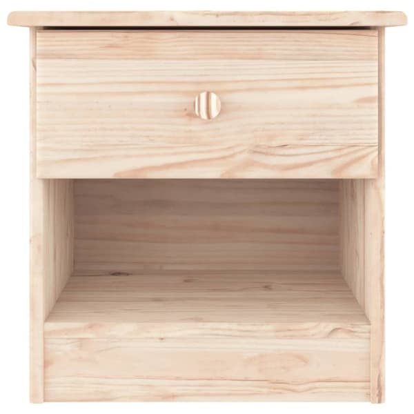 vidaXL Nattbord ALTA 41x35x41 cm heltre furu