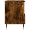 Miniatyrbilde 8 av 11: vidaXL Nattbord 2 stk røkt eik 40x35x50 cm konstruert tre