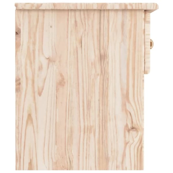 vidaXL sengebord ALTA 41x35x41 cm massivt fyrretræ