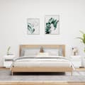 Pikkukuva 3 / 11: vidaXL Yöpöytä LED-valoilla 2 kpl valkoinen 40x39x48,5 cm
