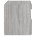 Pikkukuva 10 / 11: vidaXL Yöpöydät LED-valoilla 2 kpl harmaa Sonoma 50x40x45 cm