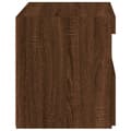Miniatyrbillede 10 af 11: vidaXL sengeborde 2 stk. med LED-lys 50x40x45 cm brun egetræsfarve