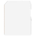 Miniatyrbillede 9 af 11: vidaXL sengebord med LED-lys 50x40x45 cm hvid