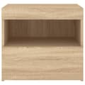 Miniatyrbilde 9 av 11: vidaXL Nattbord med LED 2 stk sonoma eik 50x40x45 cm