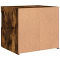 Pikkukuva 11 / 11: vidaXL Yöpöydät LED-valoilla 2 kpl savutammi 50x40x45 cm