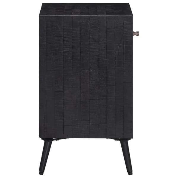 vidaXL Sängbord 40x30x50 cm massiv teak