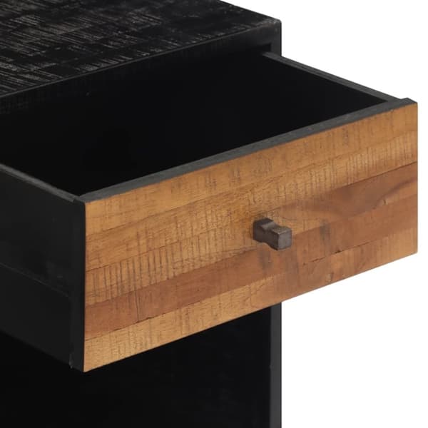 vidaXL Sängbord 40x30x50 cm massiv teak