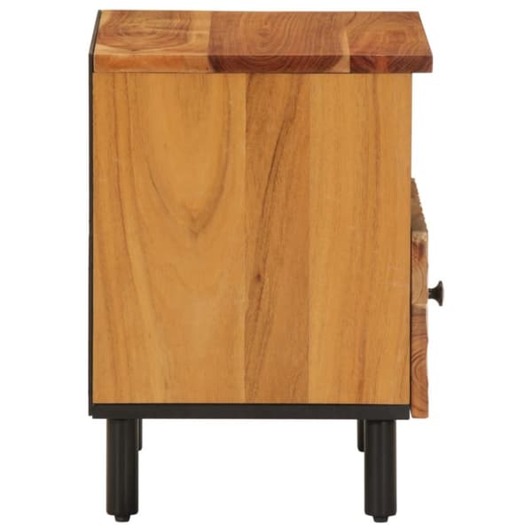 vidaXL Nattbord 40x33x46 cm heltre akasie