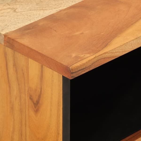 vidaXL Nattbord 40x33x46 cm heltre akasie