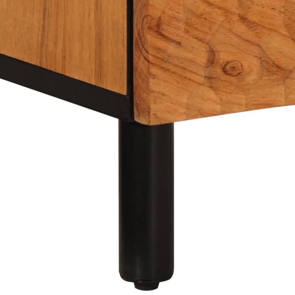 vidaXL Nattbord 40x33x46 cm heltre akasie