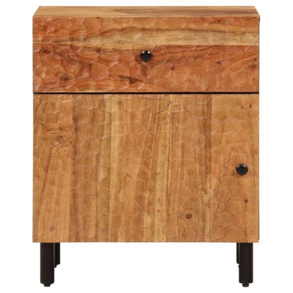 vidaXL Nattbord 50x33x60 cm heltre akasie