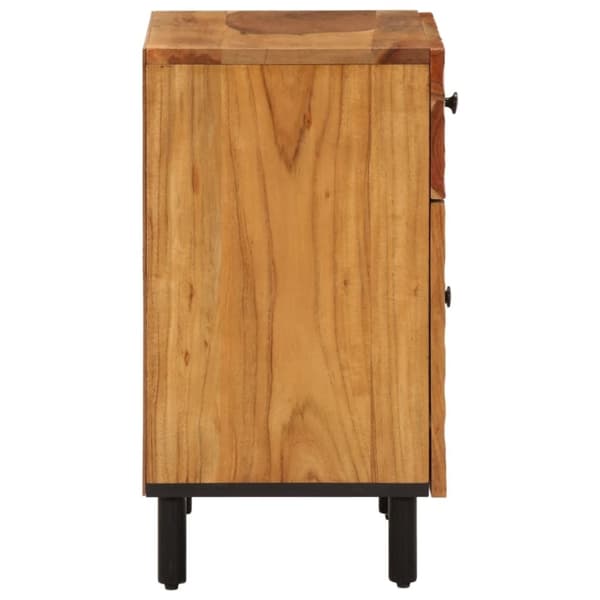 vidaXL Nattbord 50x33x60 cm heltre akasie
