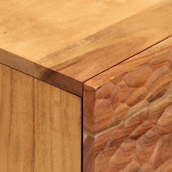 vidaXL Nattbord 50x33x60 cm heltre akasie