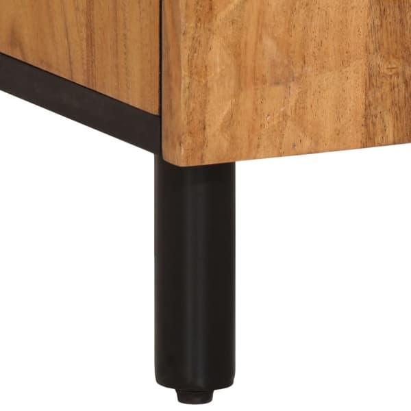 vidaXL Nattbord 50x33x60 cm heltre akasie