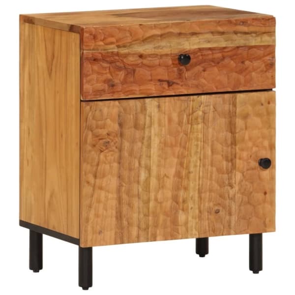 vidaXL Nattbord 50x33x60 cm heltre akasie