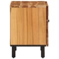 Miniatyrbilde 5 av 11: vidaXL Nattbord 2 stk 40x33x46 cm heltre akasie